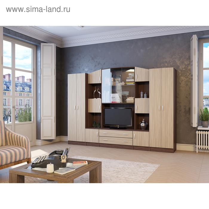 Гостиная Макарена 2800х420х2000 Ясень шимо светлый/Ясень шимо темный
Гостиная Макарена 2800х420х2000 Ясень шимо светлый/Ясень шимо темный