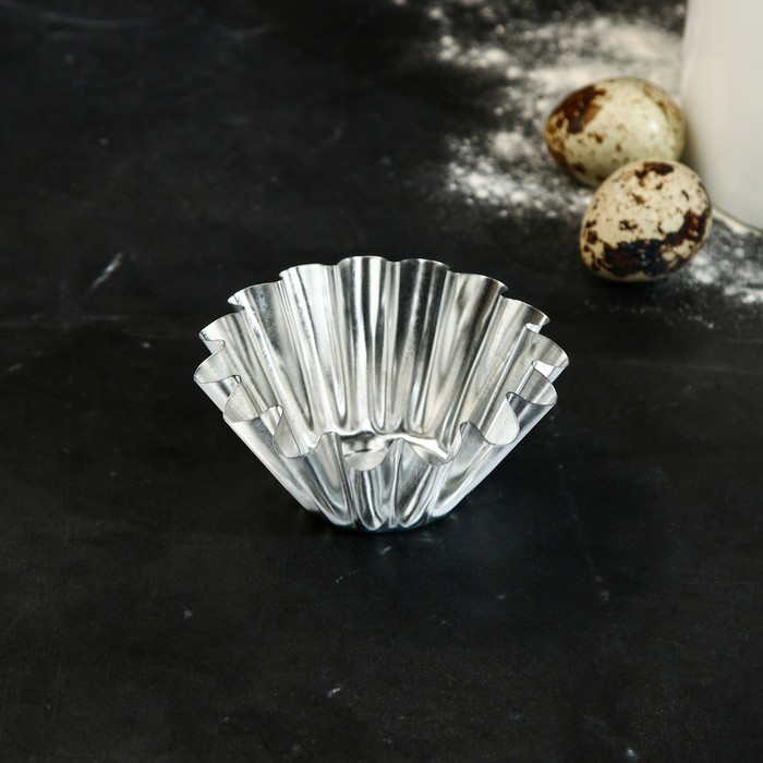 Форма для выпечки кекса, d=8, v=3,5 см
Форма для выпечки кекса, d=8, v=3,5 см