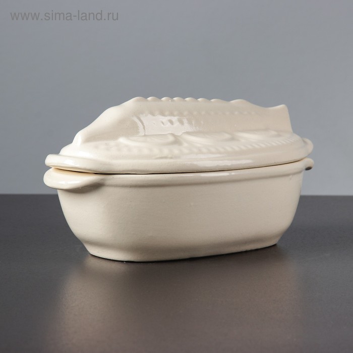 Горшок для запекания "Осетр", слоновая кость, 0.5 л
Горшок для запекания "Осетр", слоновая кость, 0.5 л
