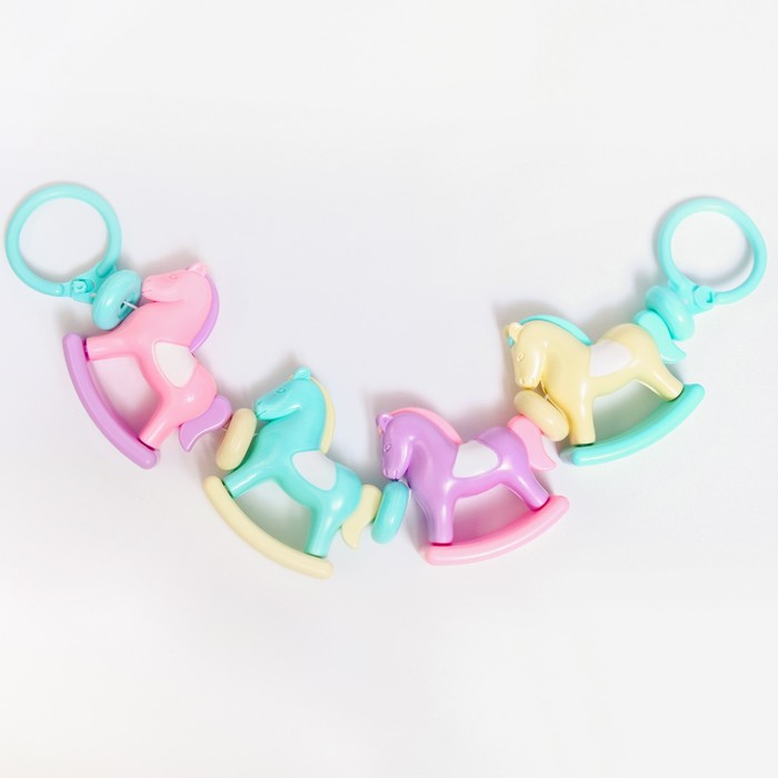 Растяжка на коляску/кроватку «Лошадки», 4 игрушки, цвет МИКС, р-р 45-61
Растяжка на коляску/кроватку «Лошадки», 4 игрушки, цвет МИКС, р-р 45-61