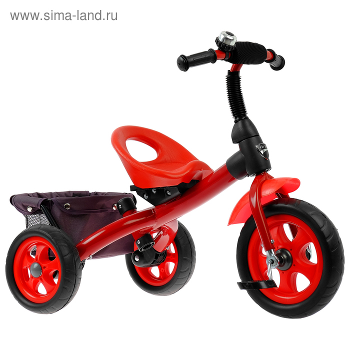 фото Велосипед трёхколёсный «лучик vivat 4», цвет красный