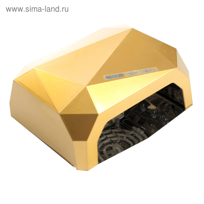 Лампа для гель-лака Luazon LUF-06, CCFL-LED, 36 Вт, 12 диодов, таймер 10/30/60 сек, желтая
Лампа для гель-лака Luazon LUF-06, CCFL-LED, 36 Вт, 12 диодов, таймер 10/30/60 сек, желтая