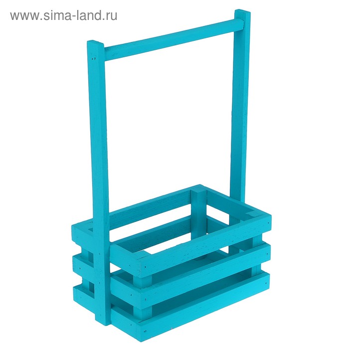 Кашпо деревянное 20×13×34 см "Classic", трёхреечное, с ручкой, бирюзовый Дарим Красиво
Кашпо деревянное 20×13×34 см "Classic", трёхреечное, с ручкой, бирюзовый Дарим Красиво