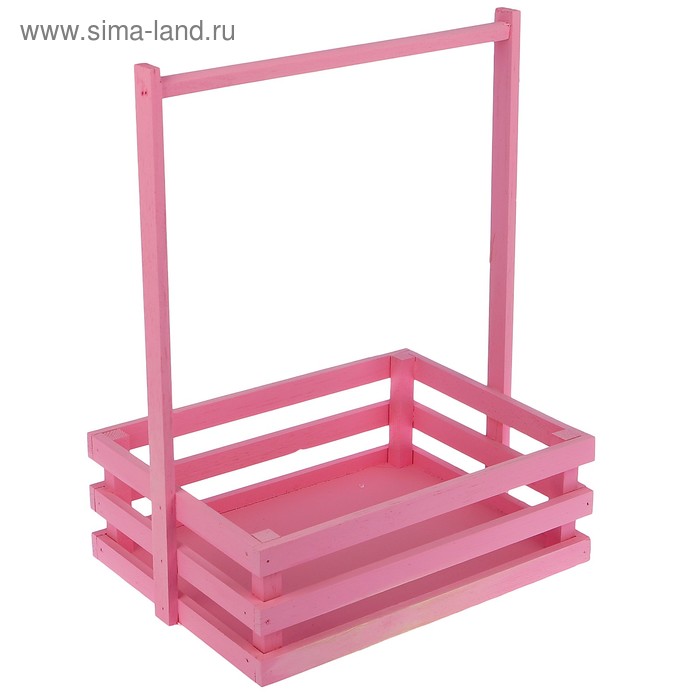 Кашпо деревянное 30×23×40 см "Classic", трёхреечное, с ручкой, розовый светлый Дарим Красиво
Кашпо деревянное 30×23×40 см "Classic", трёхреечное, с ручкой, розовый светлый Дарим Красиво