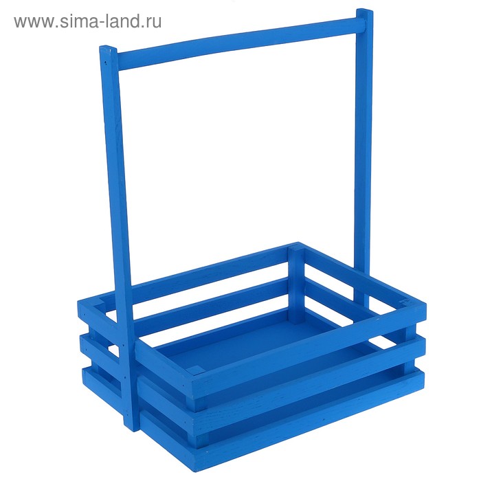 Кашпо деревянное 30×23×40 см "Classic", трёхреечное, с ручкой, синий Дарим Красиво
Кашпо деревянное 30×23×40 см "Classic", трёхреечное, с ручкой, синий Дарим Красиво