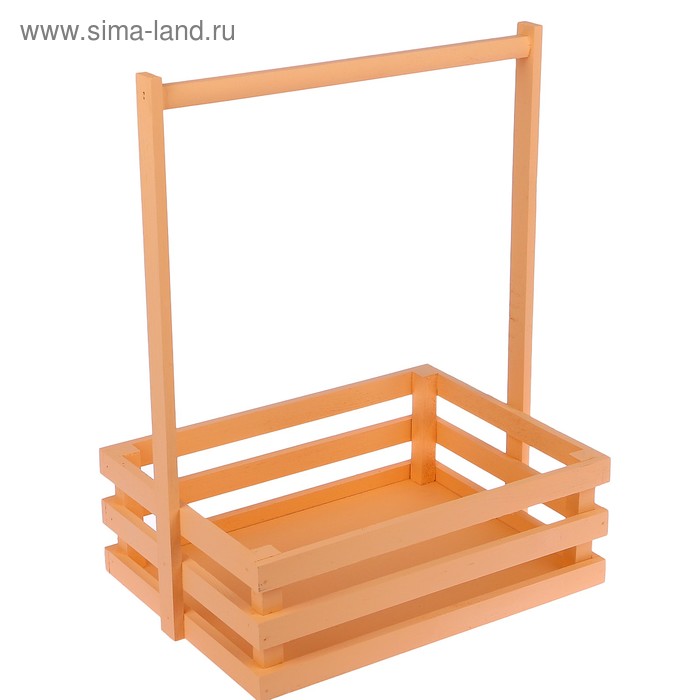 Кашпо деревянное 30×23×40 см "Classic", трёхреечное, с ручкой, персиковый Дарим Красиво
Кашпо деревянное 30×23×40 см "Classic", трёхреечное, с ручкой, персиковый Дарим Красиво