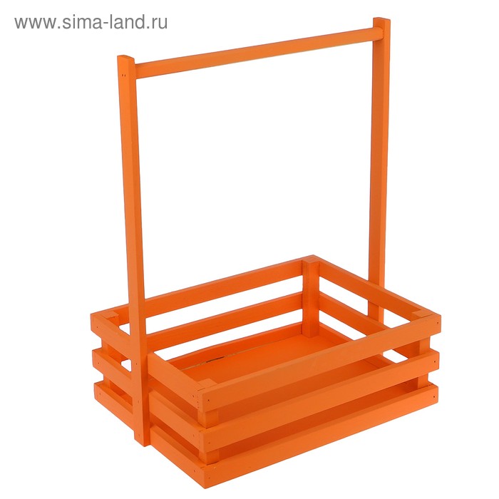 Кашпо деревянное 30×23×40 см "Classic", трёхреечное, с ручкой, оранжевый Дарим Красиво
Кашпо деревянное 30×23×40 см "Classic", трёхреечное, с ручкой, оранжевый Дарим Красиво