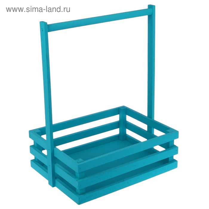 Кашпо деревянное 30×23×40 см "Classic", трёхреечное, с ручкой, бирюзовый Дарим Красиво
Кашпо деревянное 30×23×40 см "Classic", трёхреечное, с ручкой, бирюзовый Дарим Красиво