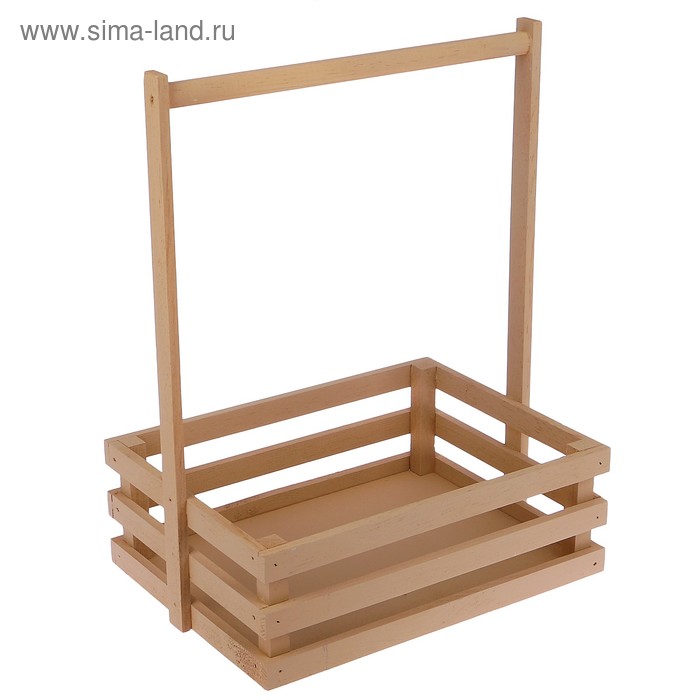 Кашпо деревянное 30×23×40 см "Classic", трёхреечное, с ручкой, бежевый Дарим Красиво
Кашпо деревянное 30×23×40 см "Classic", трёхреечное, с ручкой, бежевый Дарим Красиво