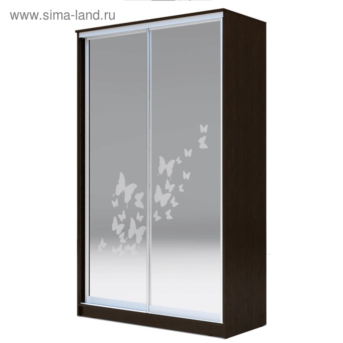 Шкаф-купе Хит-23-14-66 Венге магия, бабочки
Шкаф-купе Хит-23-14-66 Венге магия, бабочки