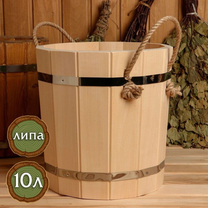 Запарник из липы, 10л, "Добропаровъ"
Запарник из липы, 10л, "Добропаровъ"