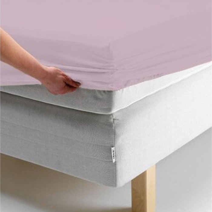 Простыня на резинке, размер 90х200х20 см, трикотаж, цвет розовый
Простыня на резинке, размер 90х200х20 см, трикотаж, цвет розовый