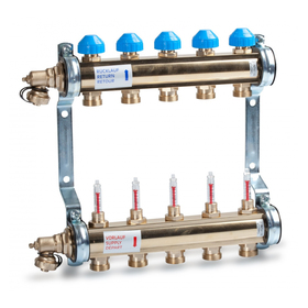 Коллекторная группа Watts HKV/T-9, 1"х3/4", 9 выходов, для теплых полов, латунь
Коллекторная группа Watts HKV/T-9, 1"х3/4", 9 выходов, для теплых полов, латунь