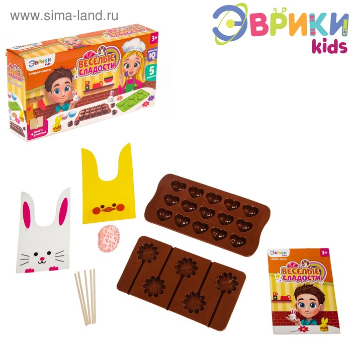 Набор кулинарии для детей «Весёлые сладости»
Набор кулинарии для детей «Весёлые сладости»