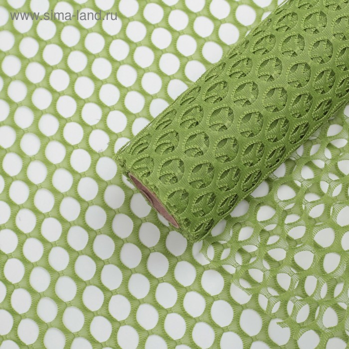Сетка для декора и флористики, зелёная, "Баблз", рулон 1шт., 0,5 х 4,5 м
Сетка для декора и флористики, зелёная, "Баблз", рулон 1шт., 0,5 х 4,5 м