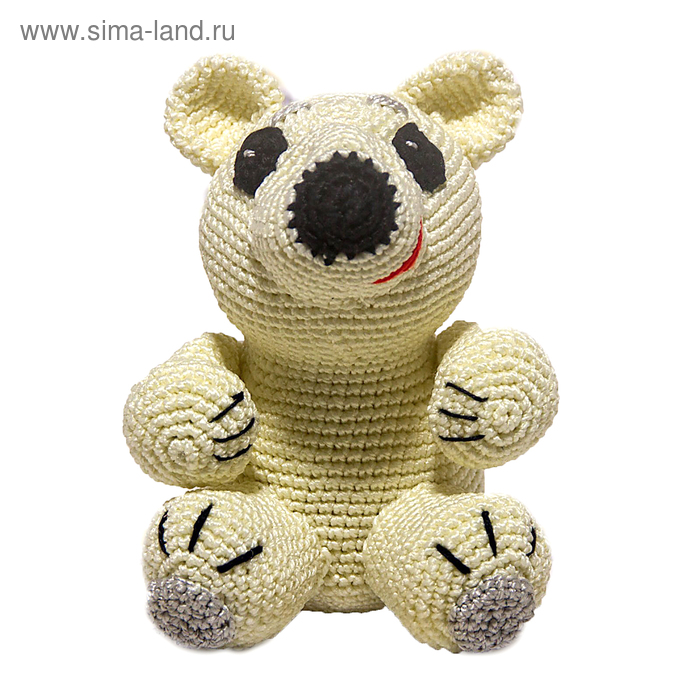 Набор для вязания игрушки "Белый мишка Айсберг" 15х10 см
Набор для вязания игрушки "Белый мишка Айсберг" 15х10 см