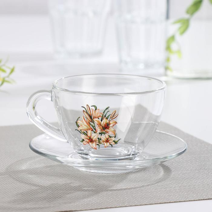 Чайная пара 200 мл "Букеты", МИКС
Чайная пара 200 мл "Букеты", МИКС