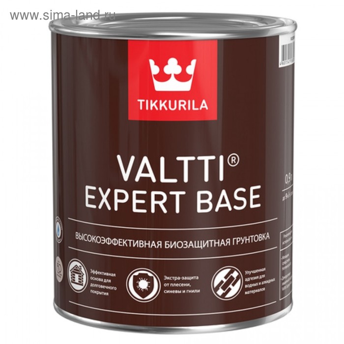 Антисептик Валти Эксперт Аква EP Тиккурила 0,9л
Антисептик Валти Эксперт Аква EP Тиккурила 0,9л