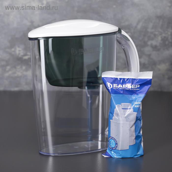 Фильтр-кувшин «Барьер-Экстра», 2,5 л, цвет малахит
Фильтр-кувшин «Барьер-Экстра», 2,5 л, цвет малахит