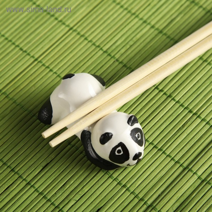 Подставка для китайских палочек "Панда", бело-черная, керамика, 6х2.5 см
Подставка для китайских палочек "Панда", бело-черная, керамика, 6х2.5 см