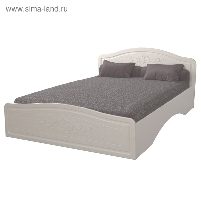 Кровать 1600 Виола-2, с основанием, 2042х1714х905, Белый/Ясень жемчужный
Кровать 1600 Виола-2, с основанием, 2042х1714х905, Белый/Ясень жемчужный
