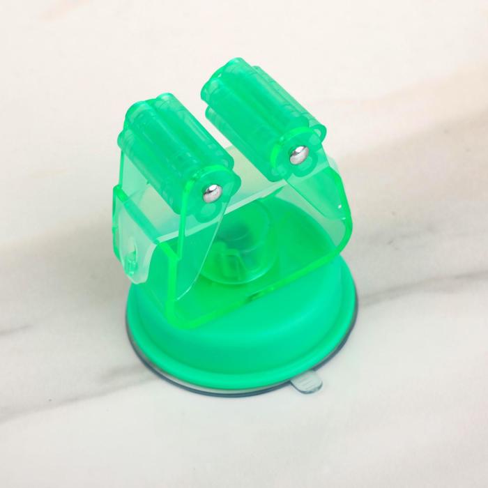 Держатель для уборочного инвентаря на вакуумной присоске, усиленный, 7×6×6 см, цвет МИКС 
Держатель для уборочного инвентаря на вакуумной присоске, усиленный, 7×6×6 см, цвет МИКС