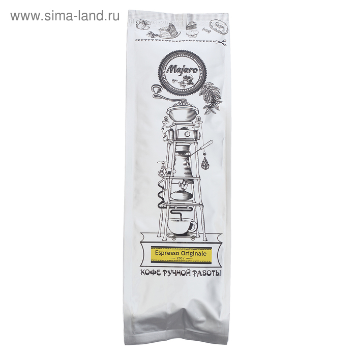 Кофе Espresso Originale, 250 г
Кофе Espresso Originale, 250 г