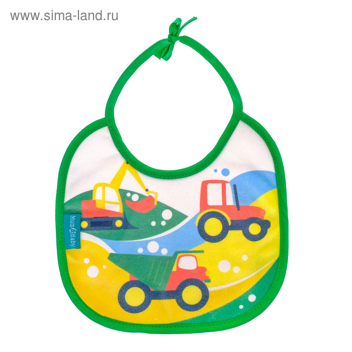 Нагрудник детский «Транспорт» из махры, непромокаемый, размер 20х20 см 
Нагрудник детский «Транспорт» из махры, непромокаемый, размер 20х20 см