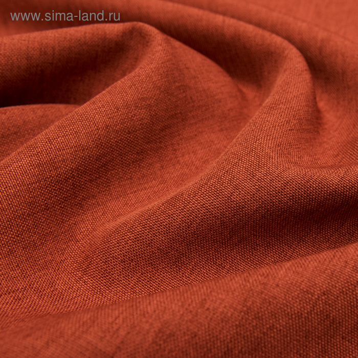 фото Комплект штор «кирстен», размер 170 х 270 см, мокрый асфальт / терракот pasionaria