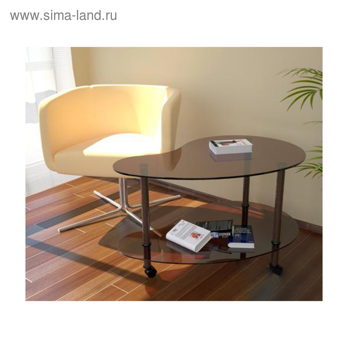 Стол журнальный №88 «Модерн», стекло, цвет бронза тонированный
Стол журнальный №88 «Модерн», стекло, цвет бронза тонированный