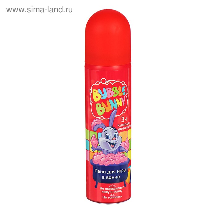 Пена для игры в ванне Funny Bunny розовая, 80 мл
Пена для игры в ванне Funny Bunny розовая, 80 мл