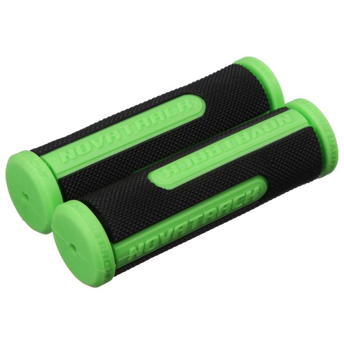Грипсы 110 мм, Novatrack, цвет чёрный/салатовый
Грипсы 110 мм, Novatrack, цвет чёрный/салатовый
