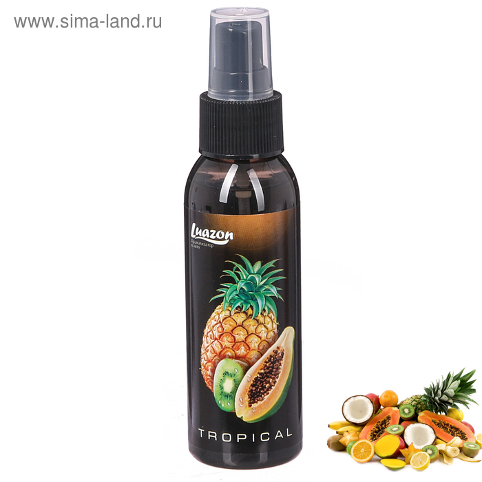 Ароматизатор спрей 100 мл «Тропик»
Ароматизатор спрей 100 мл «Тропик»