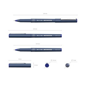 Ручка капиллярная Erich Krause F-15, узел 0.6 мм, чернила синие, длина линии письма 400 метров, в блистере
Ручка капиллярная Erich Krause F-15, узел 0.6 мм, чернила синие, длина линии письма 400 метров, в блистере