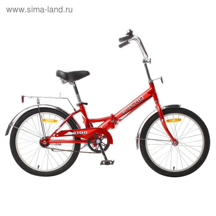 фото Велосипед 20" десна-2100, z011, цвет красный, размер 13"