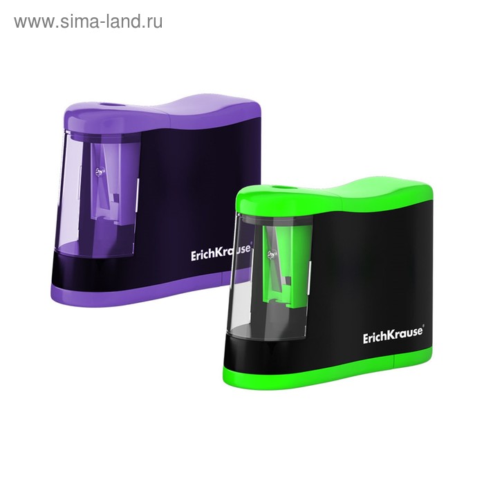 Точилка 1 отверстие ErichKrause Compact, электрическая, с контейнером, работает от 2-х батареек типа АА, отверстие диаметром 8 мм, микс
Точилка 1 отверстие ErichKrause Compact, электрическая, с контейнером, работает от 2-х батареек типа АА, отверстие диаметром 8 мм, микс
