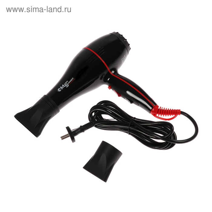 Фен Mark Shmidt 9903, 2400 Вт, 2 скорости, 3 температурных режима, ионизация, чёрный
Фен Mark Shmidt 9903, 2400 Вт, 2 скорости, 3 температурных режима, ионизация, чёрный