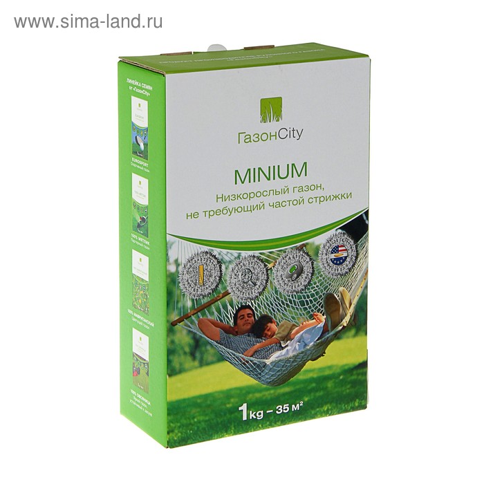 Семена газонной травы Minium, 1 кг
Семена газонной травы Minium, 1 кг