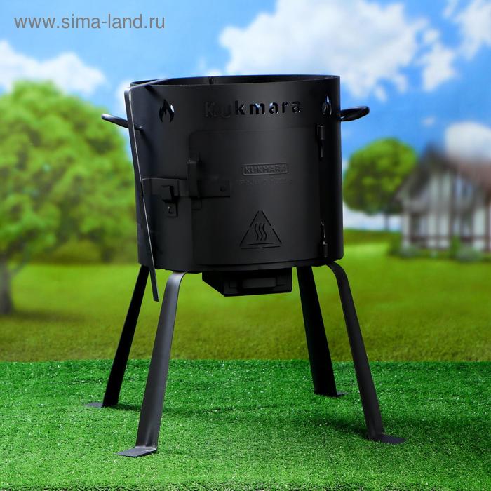 фото Печь под казан 7 л, толщина металла 2 мм, диаметр 322 мм