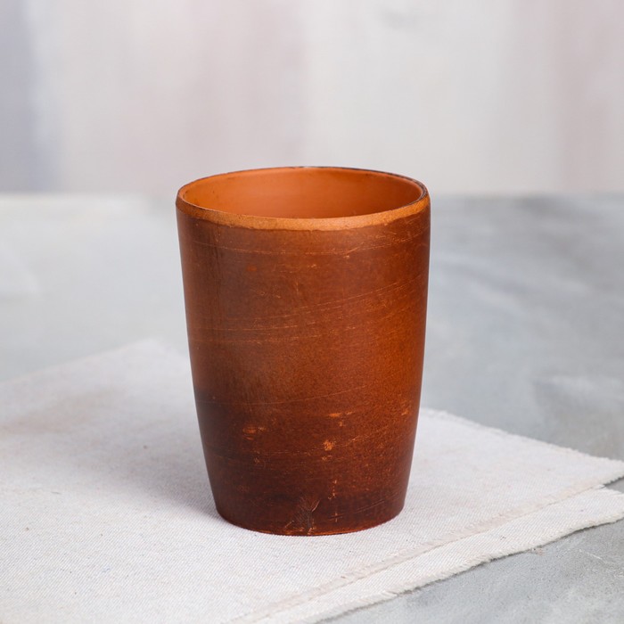 Стакан "Гладкий", красная глина, 0.3 л
Стакан "Гладкий", красная глина, 0.3 л