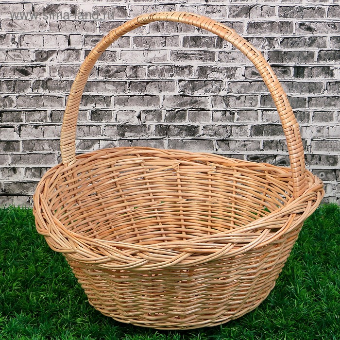 фото Корзина «фруктовая», №1, дно: 20×26 см, верх: 31×37 см, h=11/16/36 см, лоза