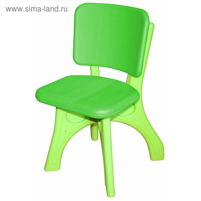 фото Детский пластиковый стул «дейзи», зелёный king kids
