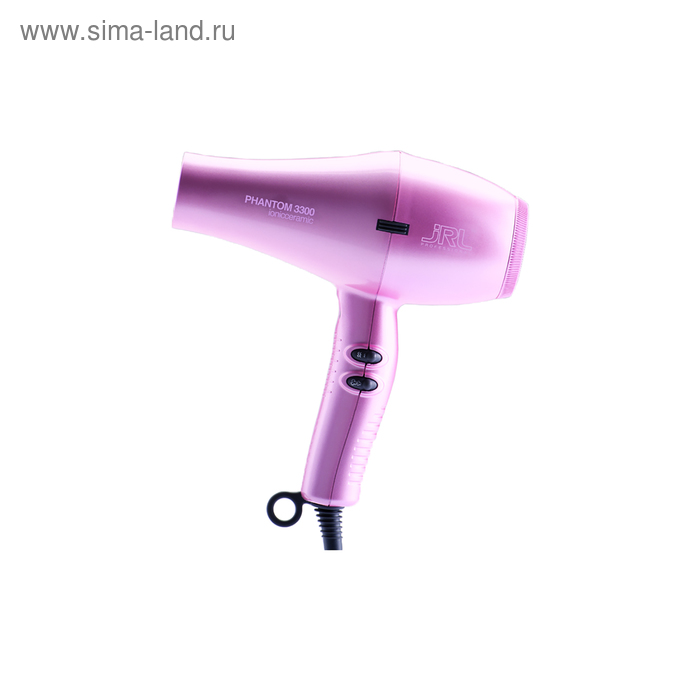 Фен jRL Phantom 3300E, 2300 Вт, 2 скорости, 3 температурных режима, розовый перламутр
Фен jRL Phantom 3300E, 2300 Вт, 2 скорости, 3 температурных режима, розовый перламутр
