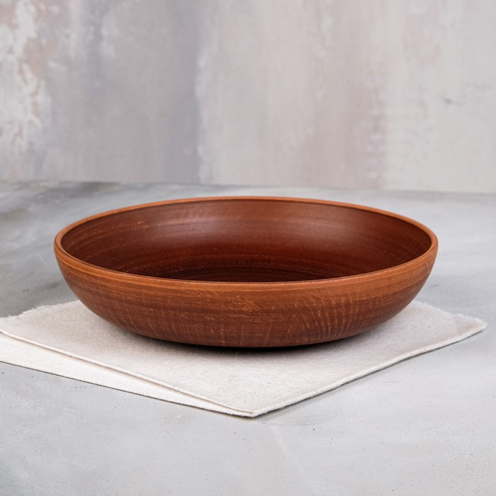 Миска "Универсальная", гладкая, красная глина, 1.2 л
Миска "Универсальная", гладкая, красная глина, 1.2 л