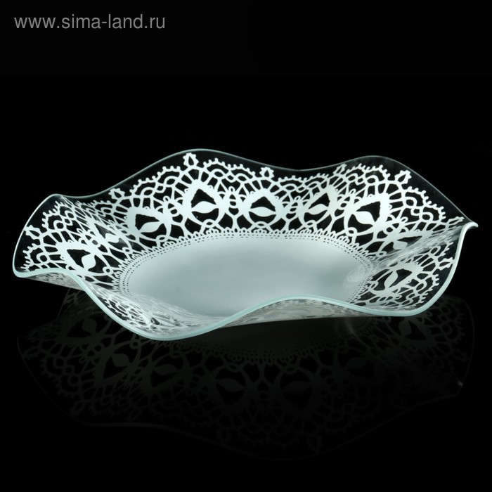 Блюдо «Медуза. Кружево», d=30 см, цвет белый
Блюдо «Медуза. Кружево», d=30 см, цвет белый