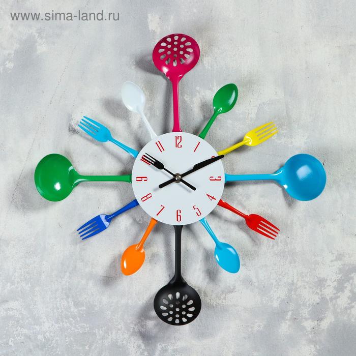 Часы настенные, серия: Кухня, "Вилки, ложки, поварешки", d=10 см, 40 х 40 см, микс
Часы настенные, серия: Кухня, "Вилки, ложки, поварешки", d=10 см, 40 х 40 см, микс
