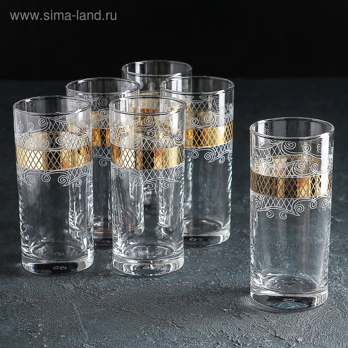 Набор стаканов для сока «Винтаж», 290 мл, 6 шт
Набор стаканов для сока «Винтаж», 290 мл, 6 шт