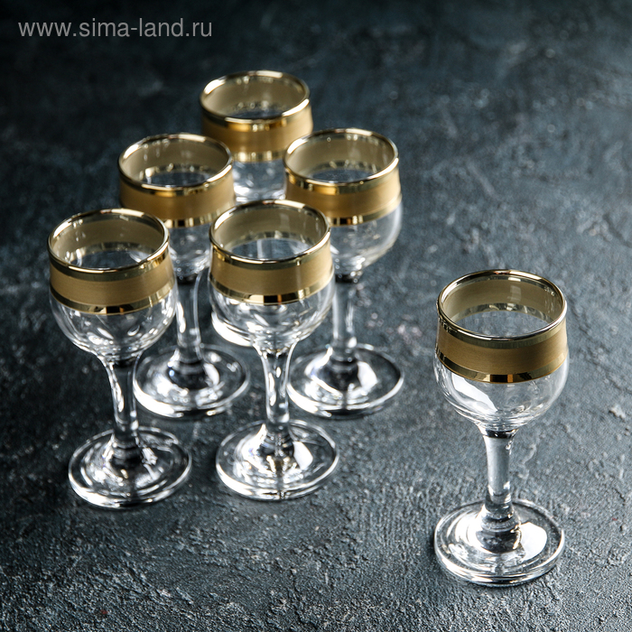Набор рюмок «Ампир», 55 мл, 6 шт
Набор рюмок «Ампир», 55 мл, 6 шт
