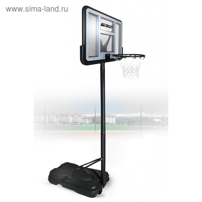 фото Баскетбольная стойка standart 020 (высота 230-305 см, р-р. щита 111x76x4 см) start line