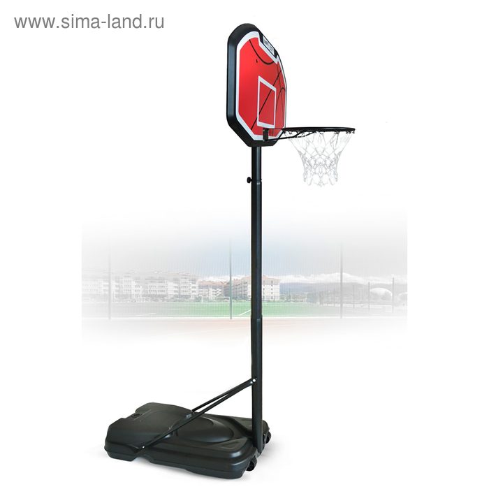 фото Баскетбольная стойка standart 019 (высота 230-305 см, р-р. щита 110x76x3 см) start line